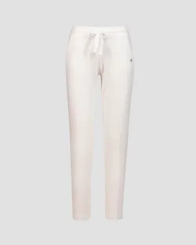 Women's white trousers Deha A00325-10001