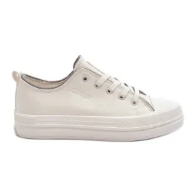 Women's Eco Leather Sneakers Big Star NN274847 White