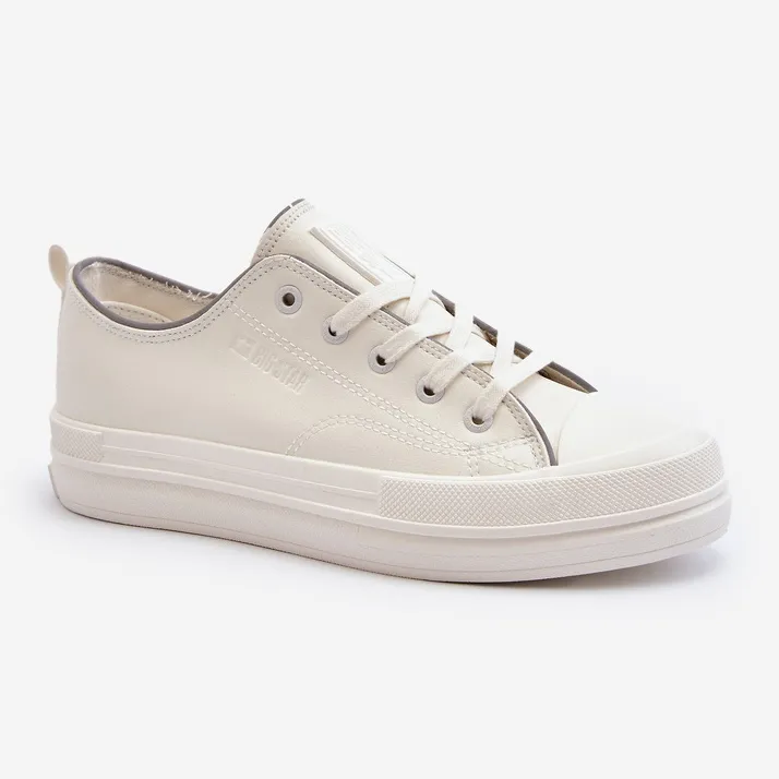 Women's Eco Leather Sneakers Big Star NN274847 White