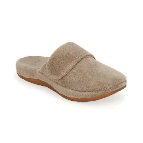 Womens Aetrex Mandy Closed-Toe Slipper in Coffee