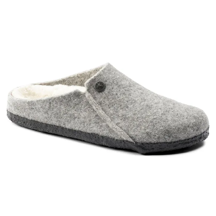 Womens Birkenstock Zermatt Slipper Light Grey