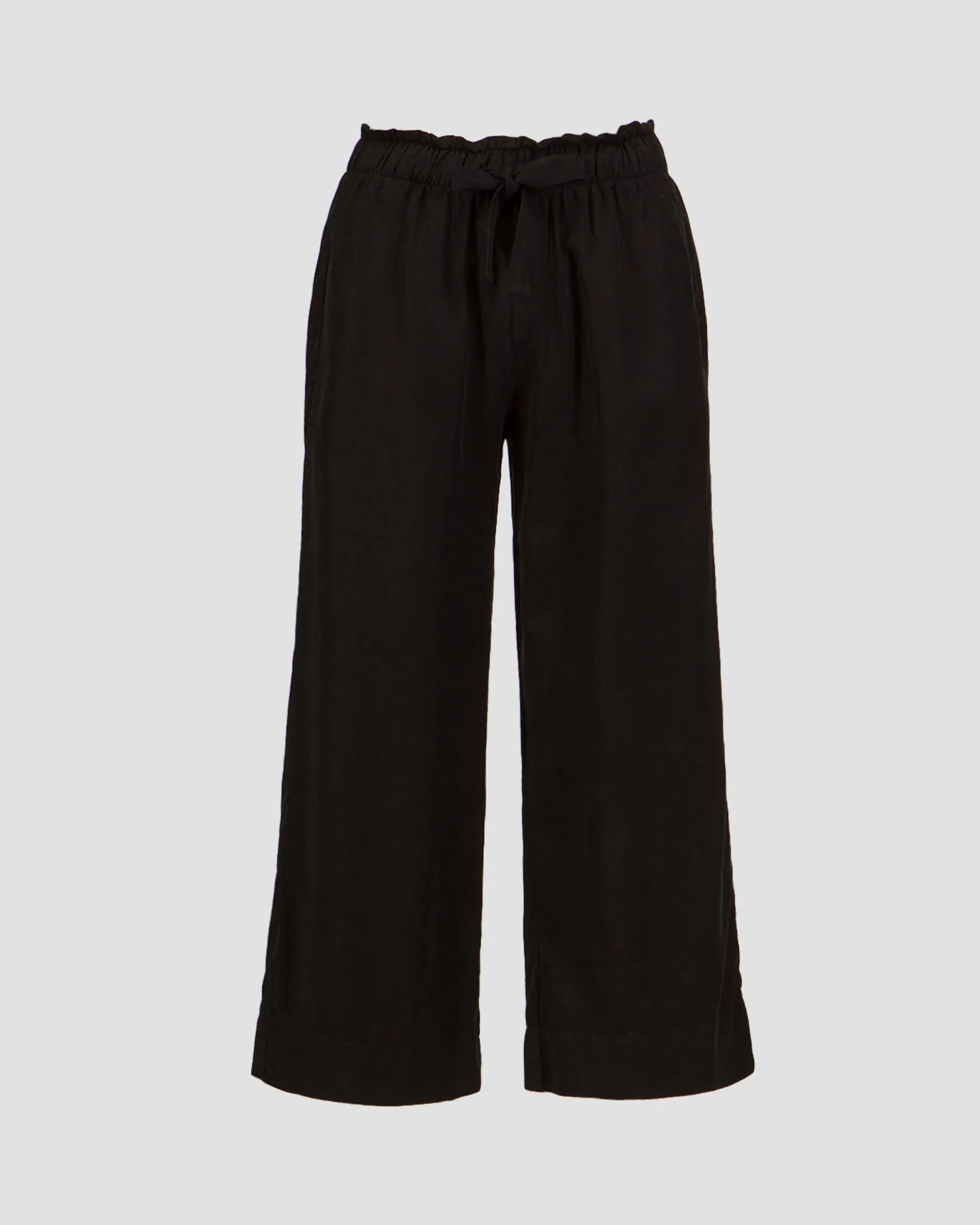 Women’s black culotte trousers Deha A00666-10009