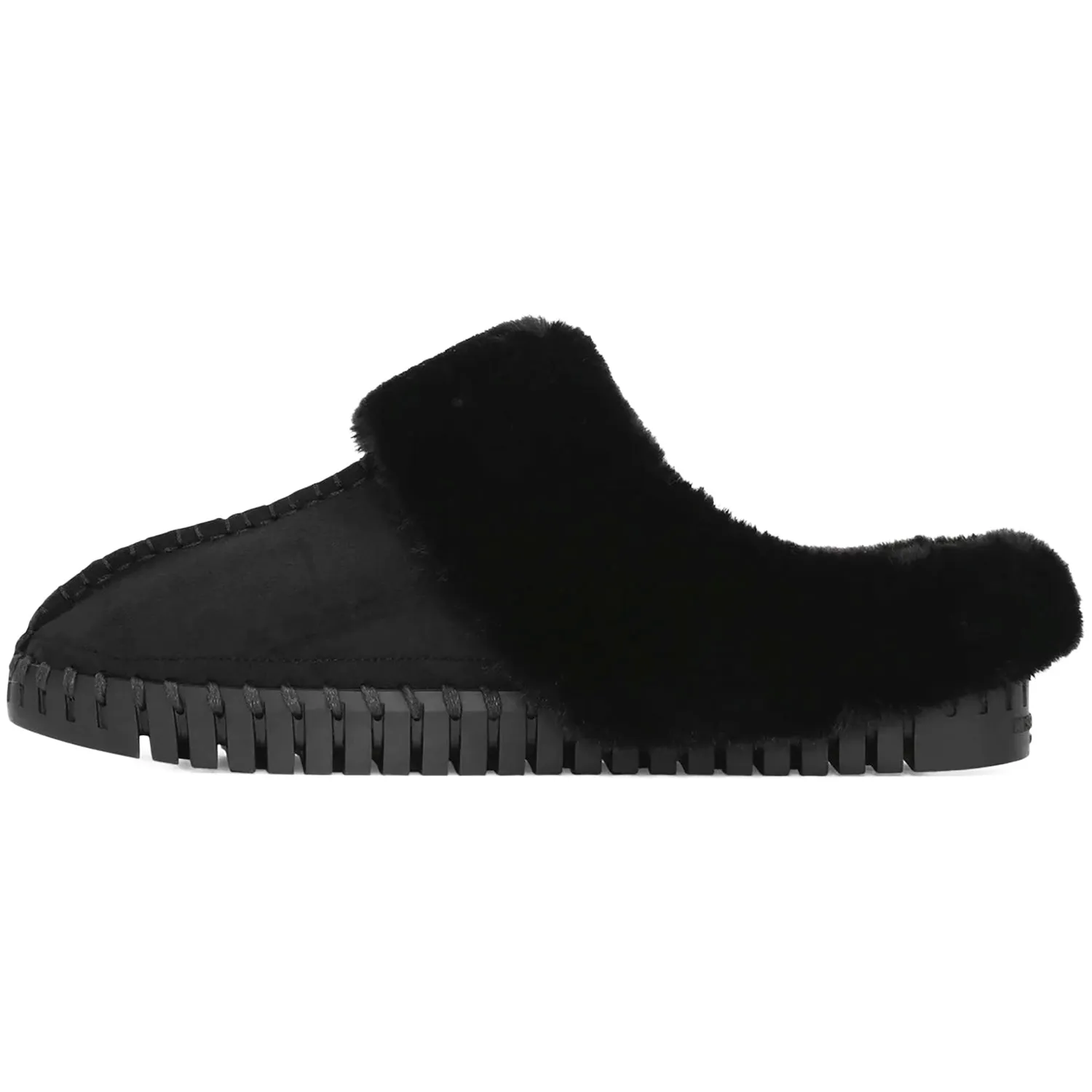 Women's Ilse Jacobsen Tulip 3871 Slipper Black/Black Synthetic