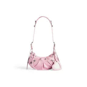      Women's Le Cagole Xs Shoulder Bag in Light Pink 