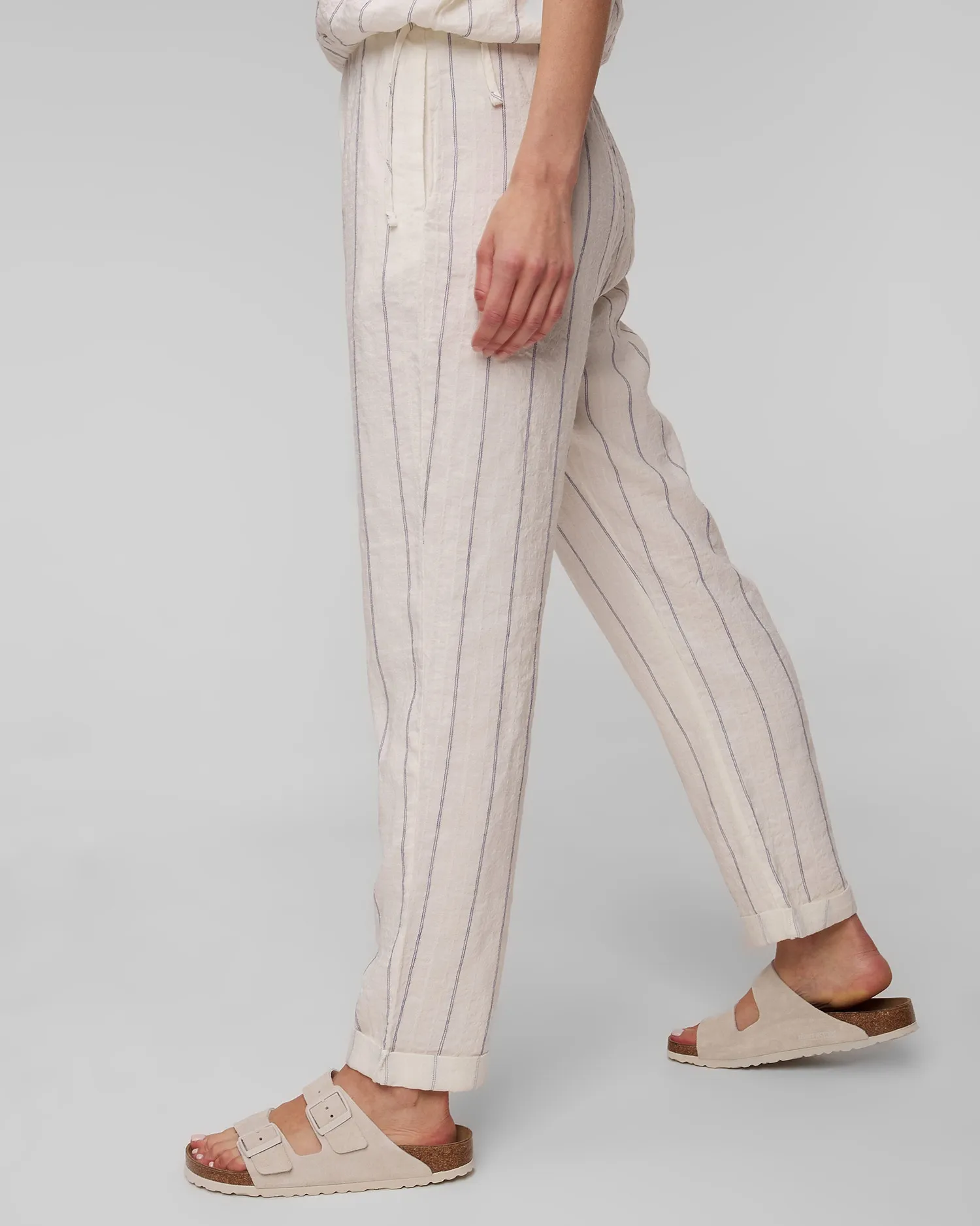 Women’s linen trousers Deha D02245-10001