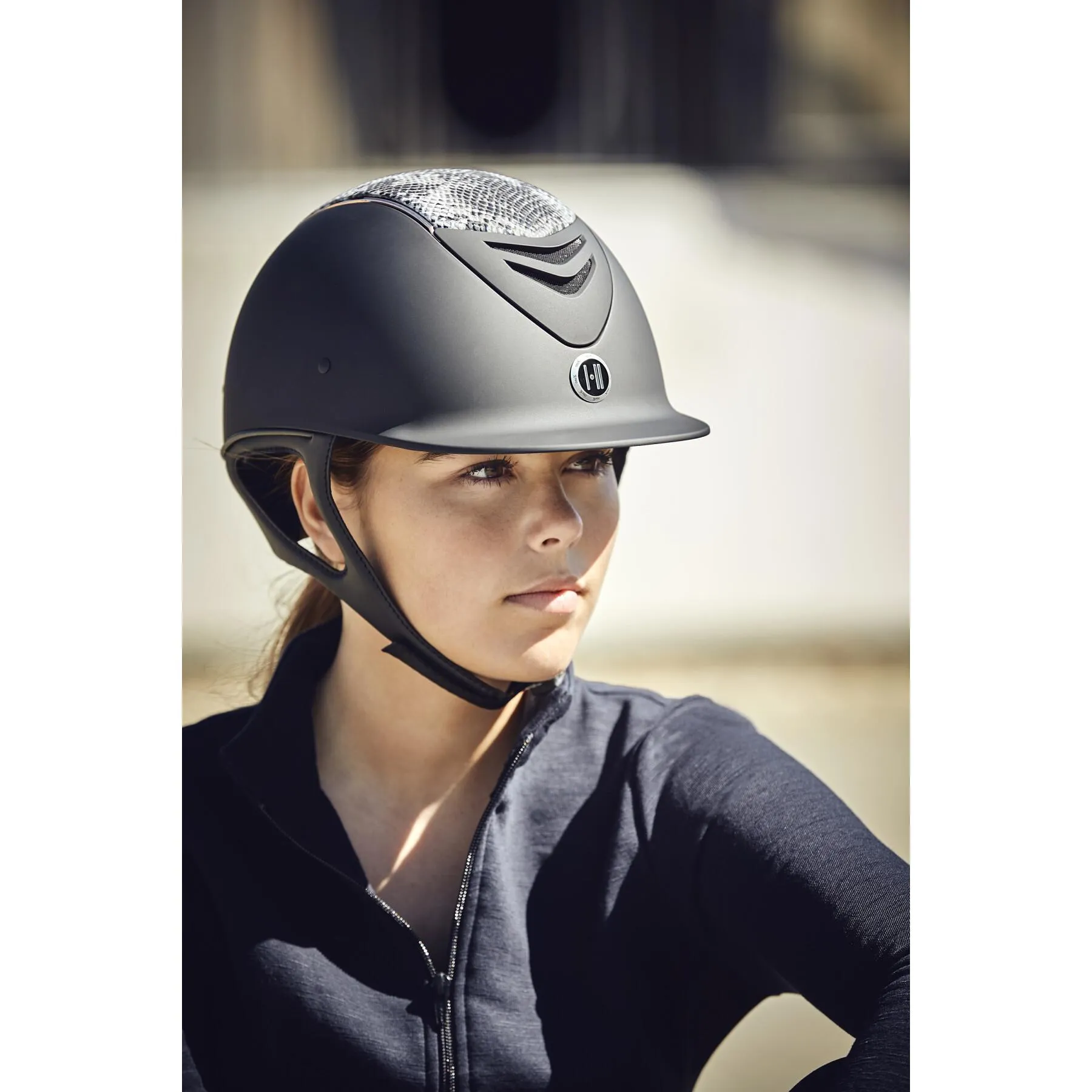 Women's top snake riding helmet accessory OneK