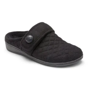 Womens Vionic Carlin Mule Slipper Black