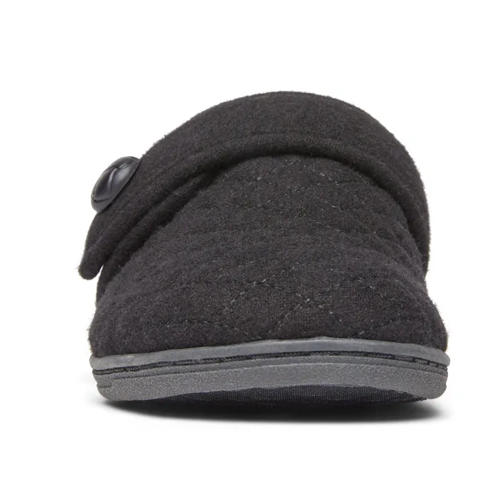 Womens Vionic Carlin Mule Slipper Black