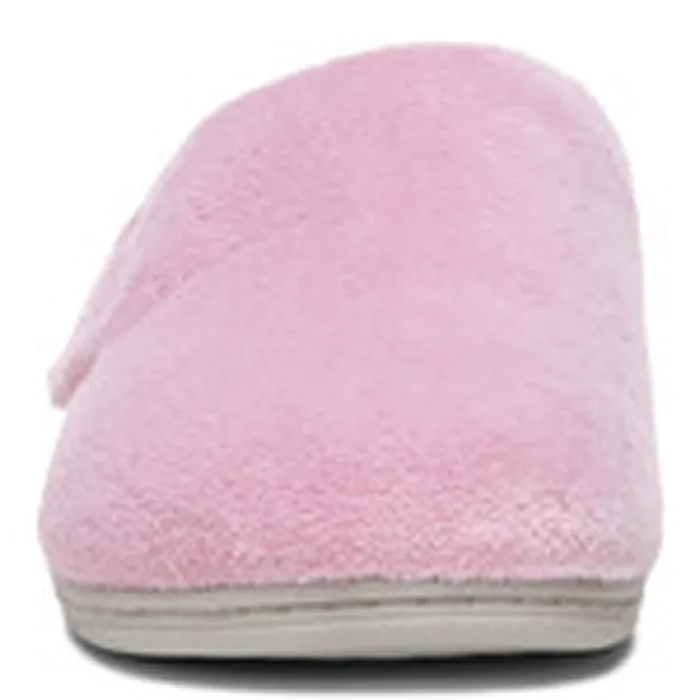 Womens Vionic Gemma Mule Slipper Breast Cancer Awareness Pink