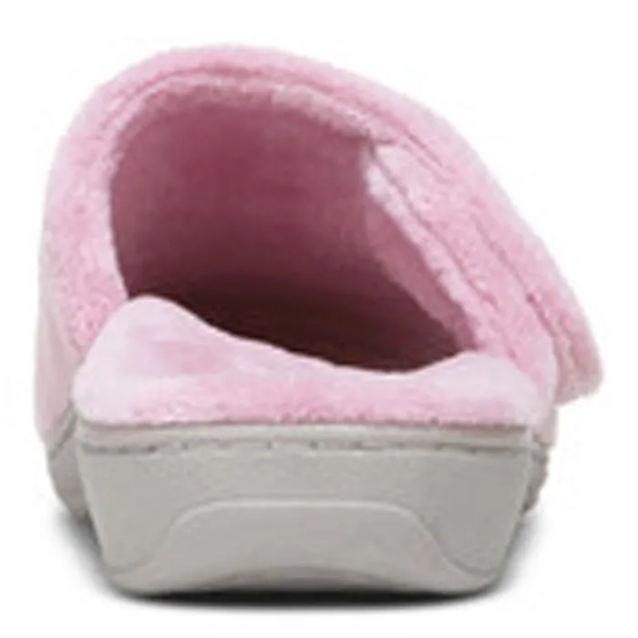 Womens Vionic Gemma Mule Slipper Breast Cancer Awareness Pink