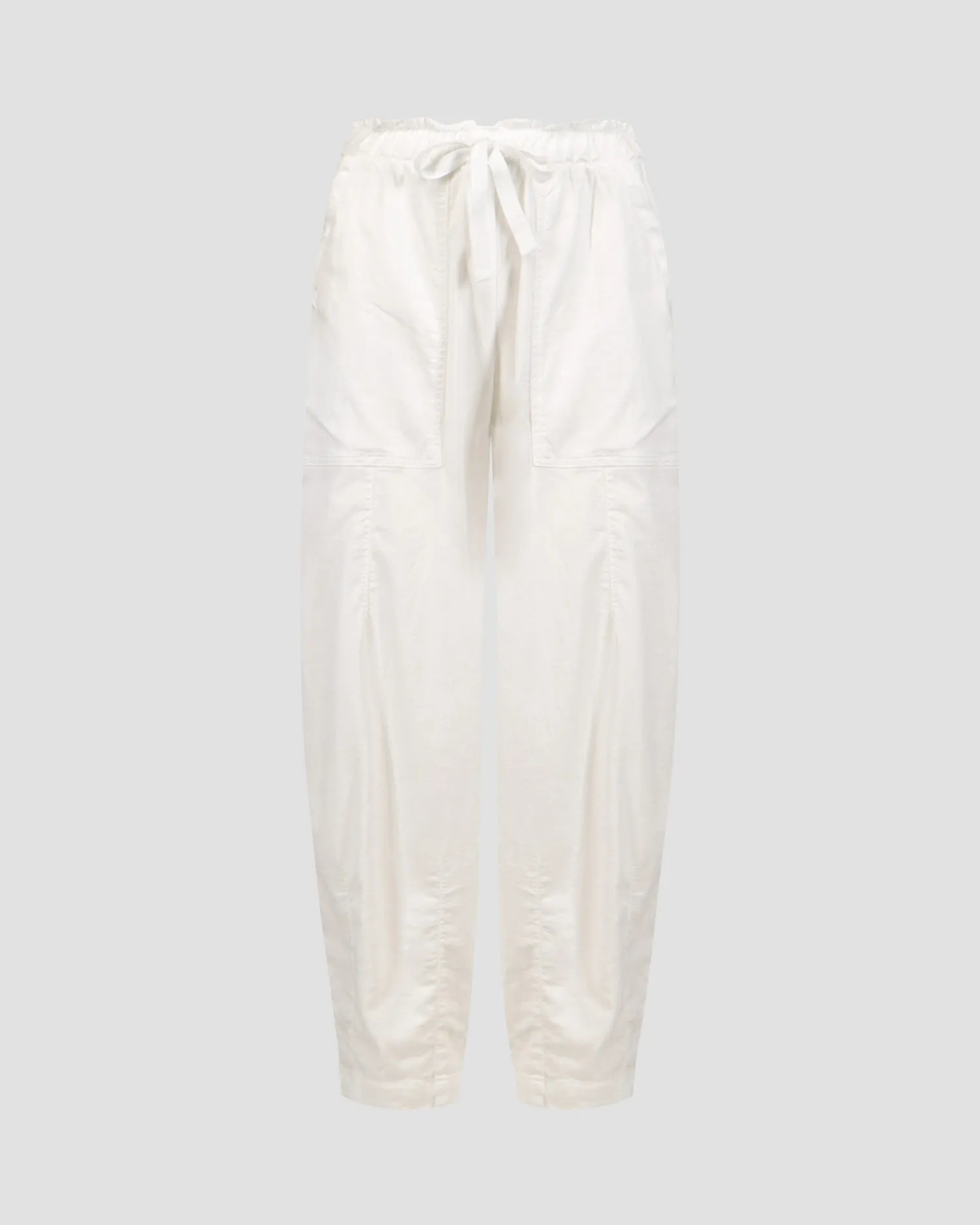 Women’s white balloon trousers Deha D02555-10001