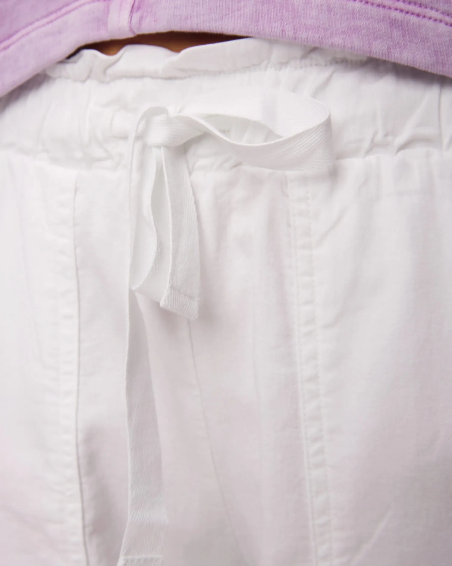 Women’s white balloon trousers Deha D02555-10001