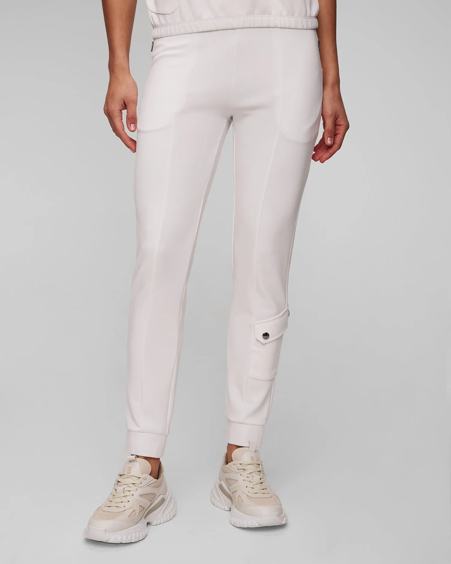 Women’s white trousers BOGNER Yannie 11518881-31