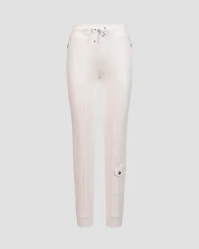 Women’s white trousers BOGNER Yannie 11518881-31