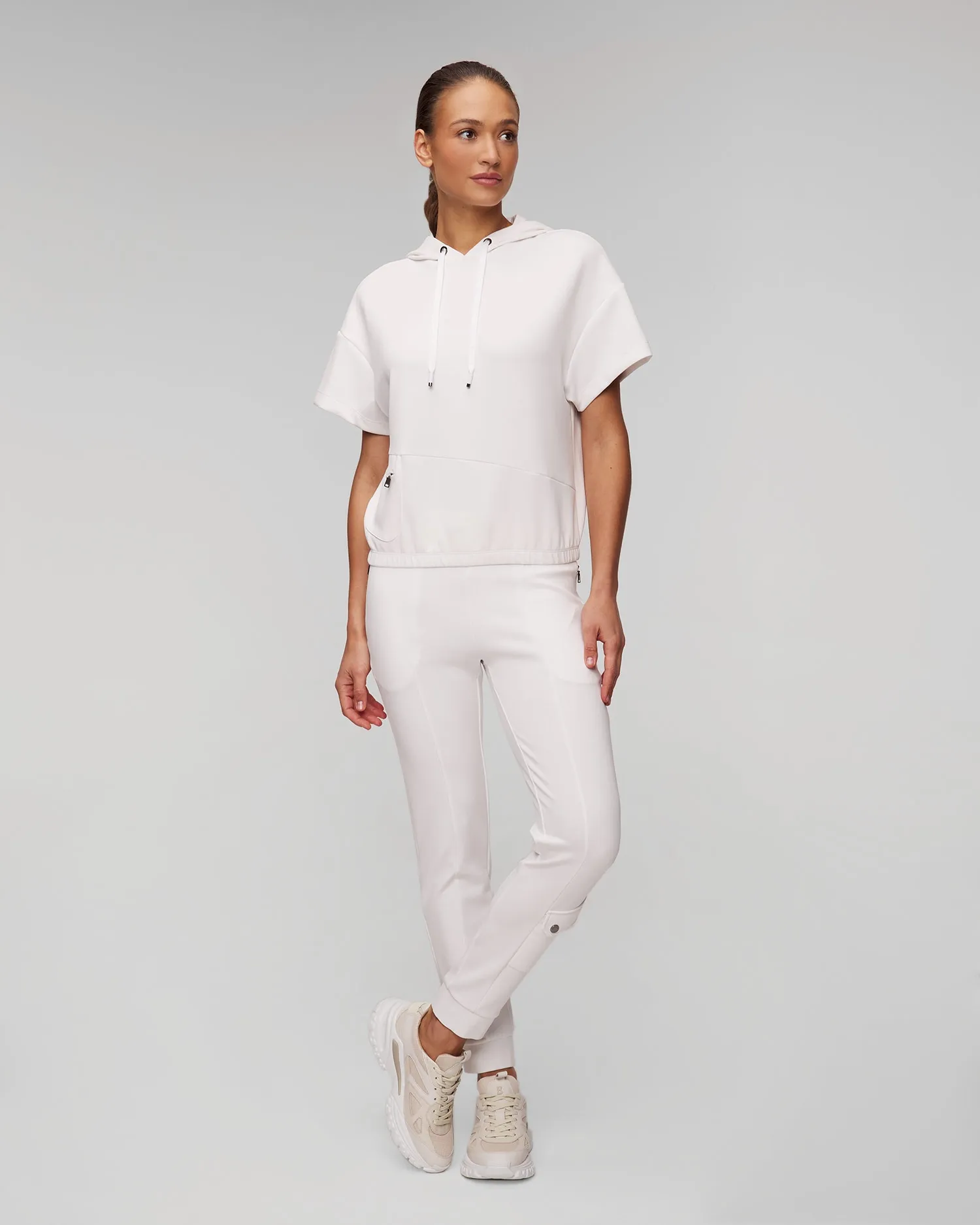 Women’s white trousers BOGNER Yannie 11518881-31