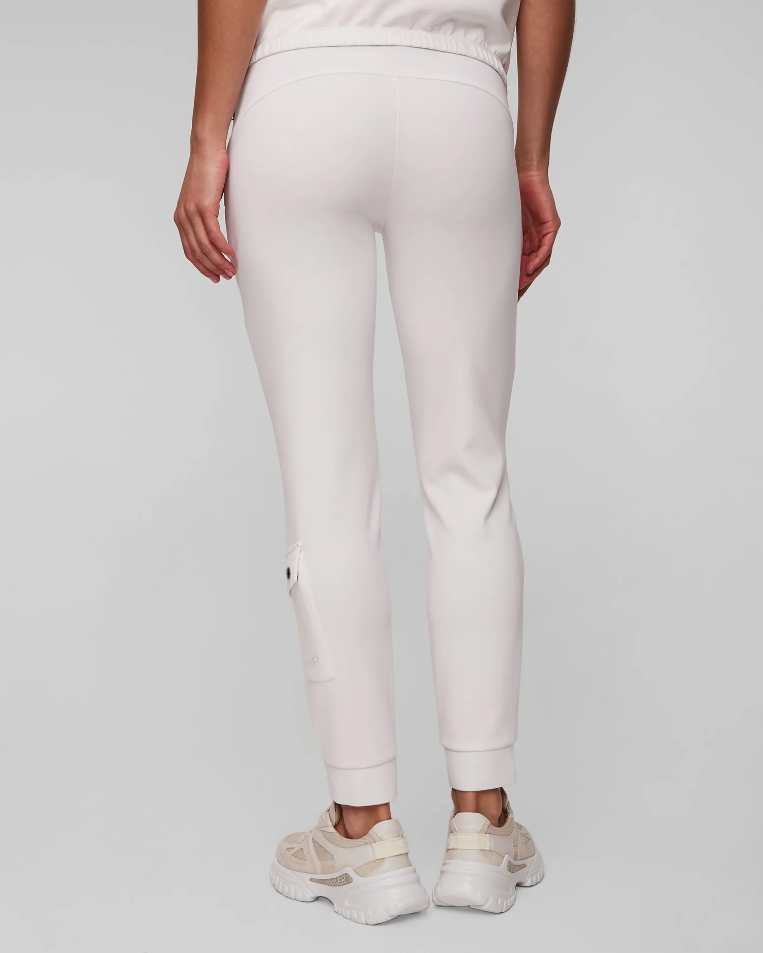 Women’s white trousers BOGNER Yannie 11518881-31