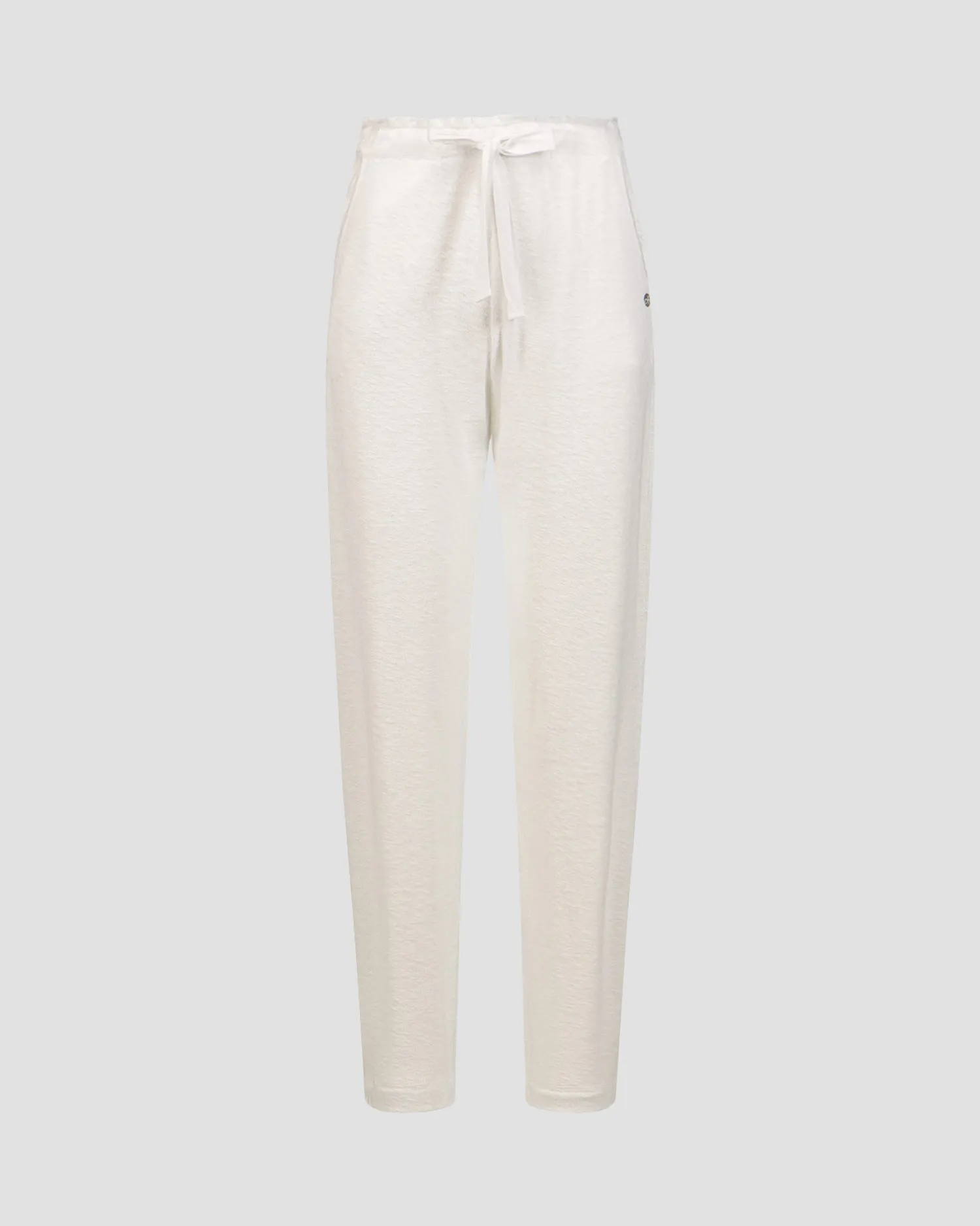 Women’s white trousers Deha A00426-10001