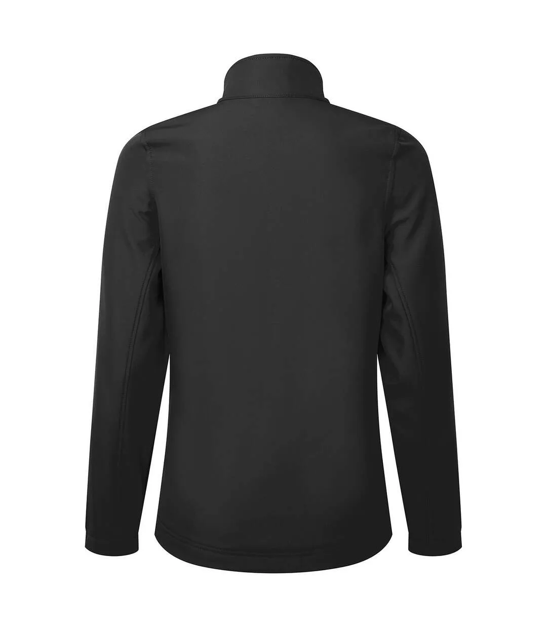 Womens/ladies windchecker recycled printable soft shell jacket black Premier