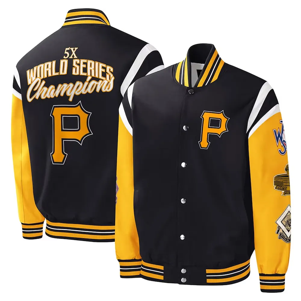 World Series Champions Pittsburgh Pirates Varsity Satin Jacket