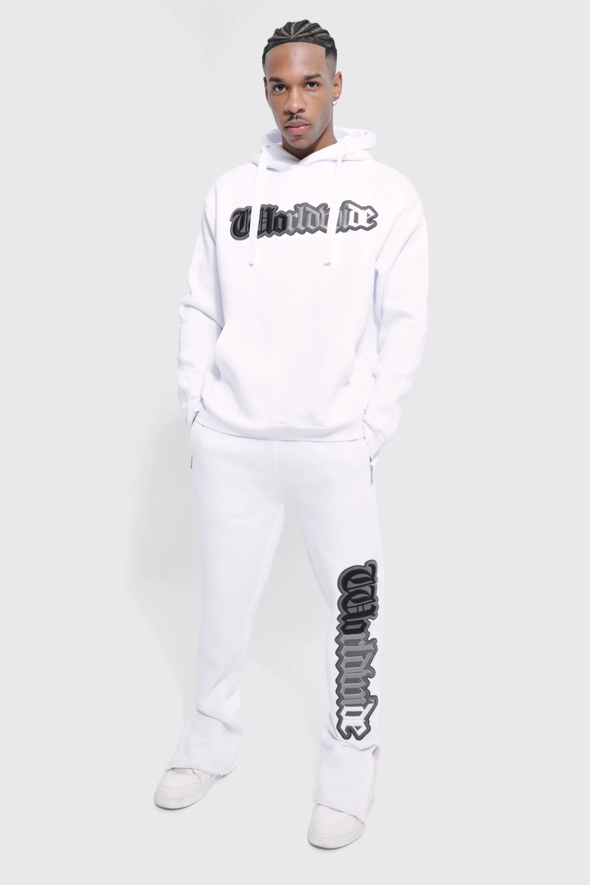 Worldwide Chunky Drawcord Hooded Tracksuit