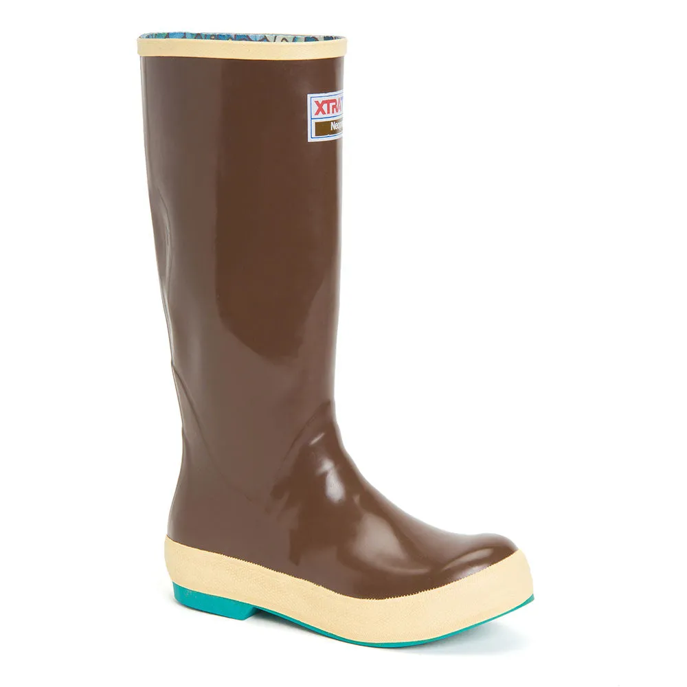 XTRATUF Women's 15 Legacy Boot- Brown / Totally Tarpon