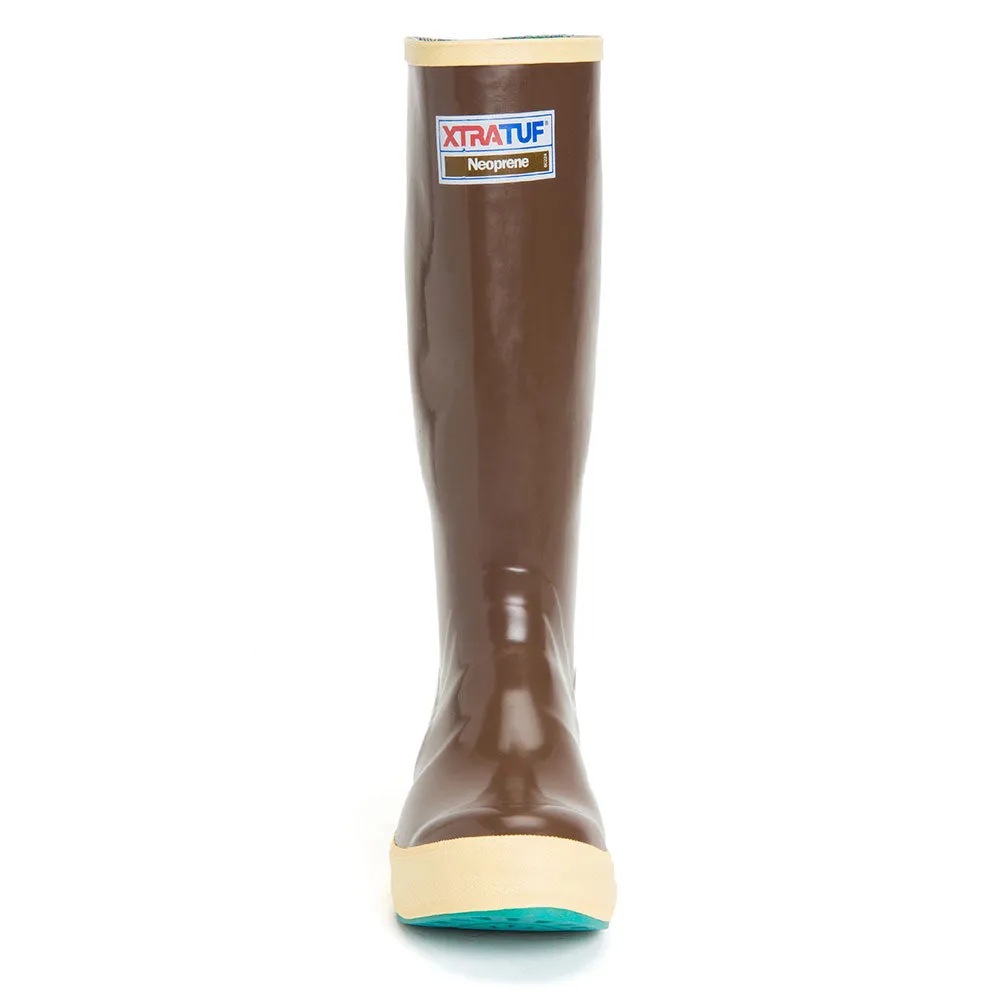 XTRATUF Women's 15 Legacy Boot- Brown / Totally Tarpon