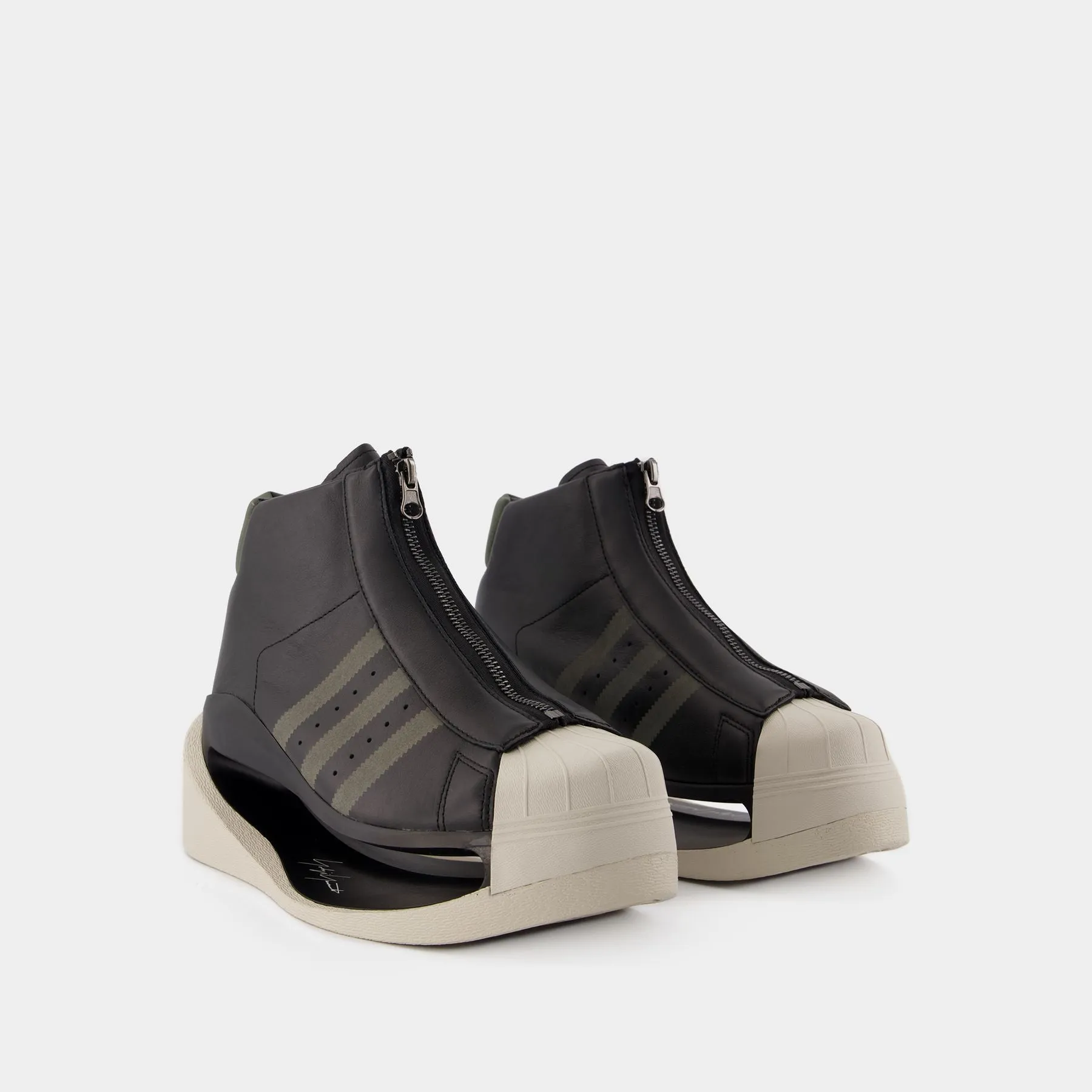 Y-3  Gendo Pro Sneakers - Y-3 - Leather - Black