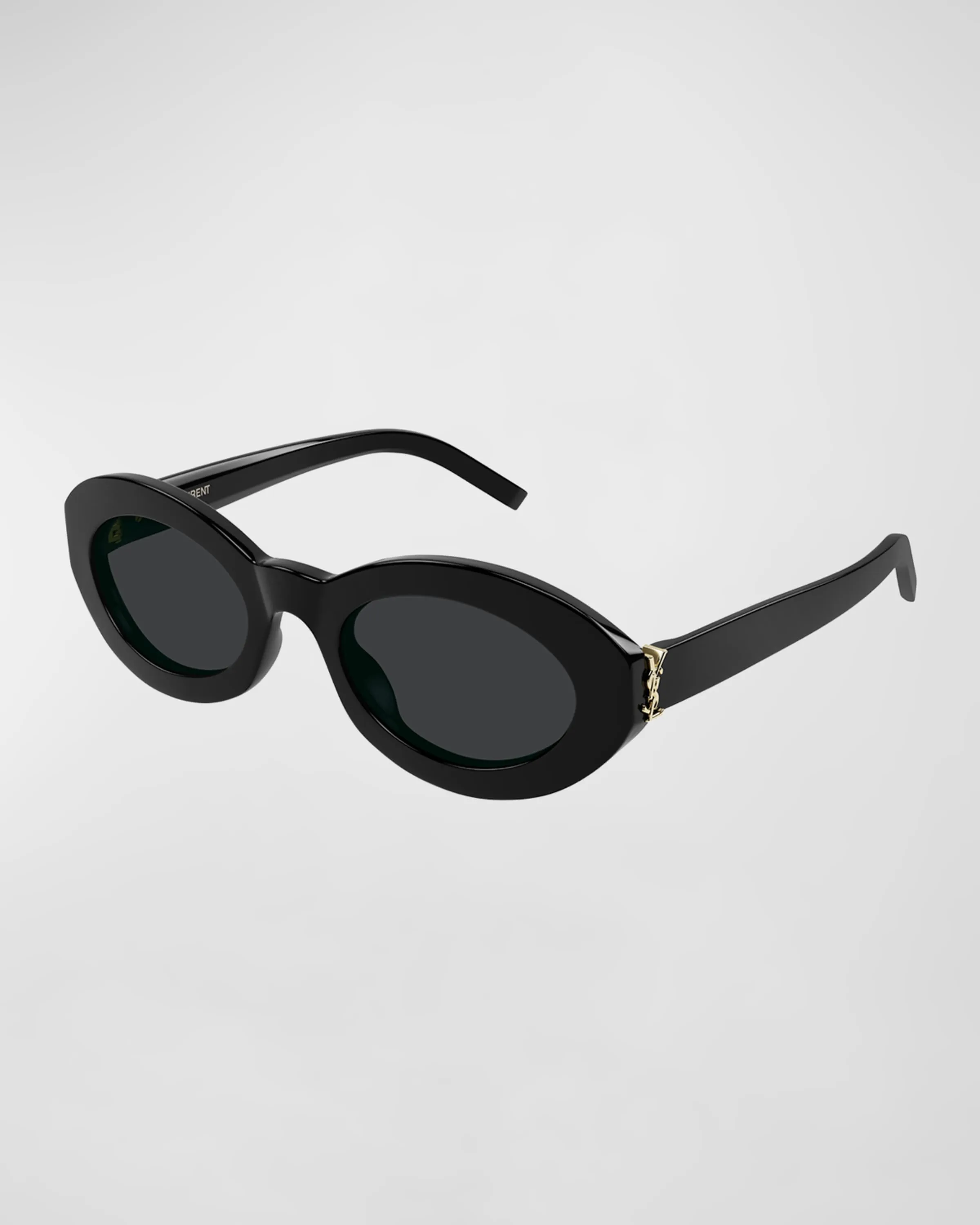 YSL Acetate Oval Sunglasses